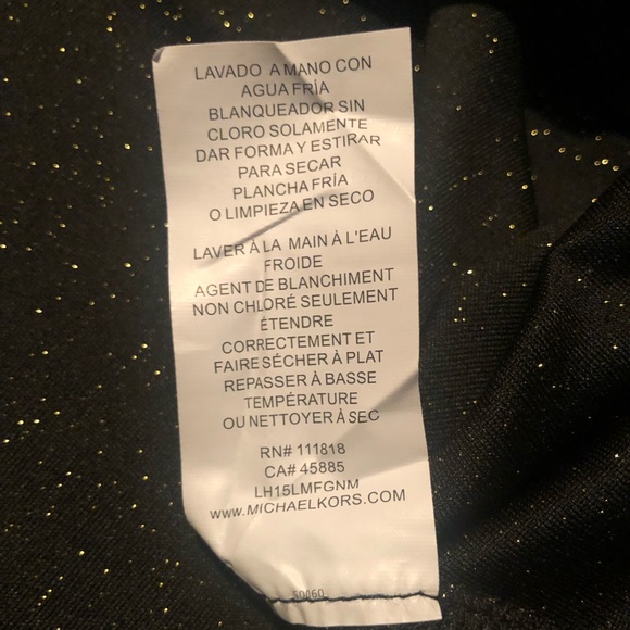 Off the shoulder Long Sleeve Michael Kors Shirt - Picture 4 of 5